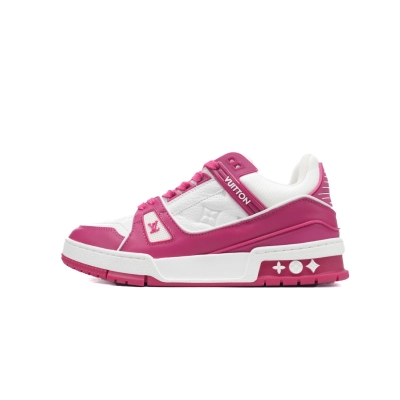 LOUIS VUITTON Trainer Rose Red 01