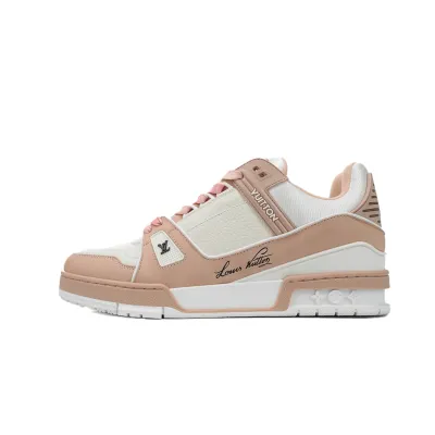 LOUIS VUITTON Trainer Round head pink 01