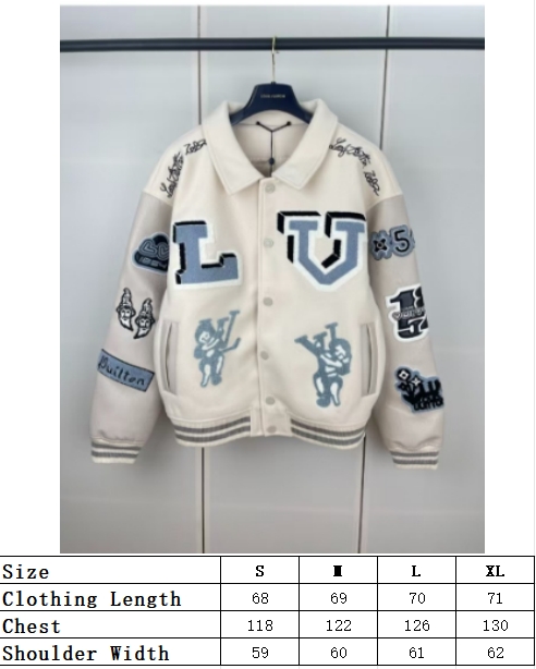 Louis Vuitton Bunny Cream Varsity Jacket