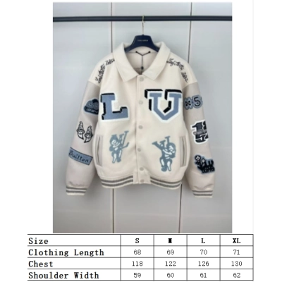 Louis Vuitton Bunny Cream Varsity Jacket 02