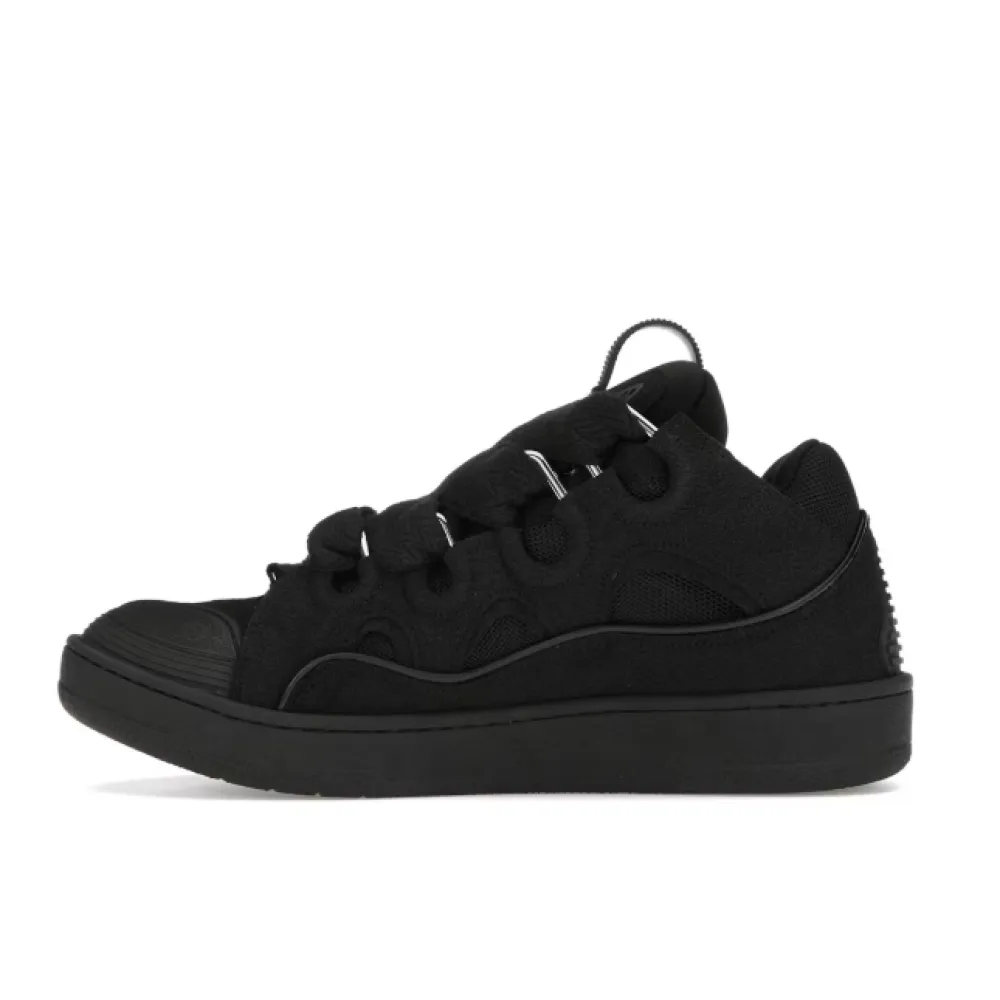 Flash sale | PKGoden Lanvin Leather Curb Triple Black