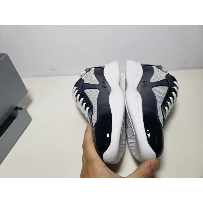 Replica Prada America's Cup low-top Sneakers Navy Blue