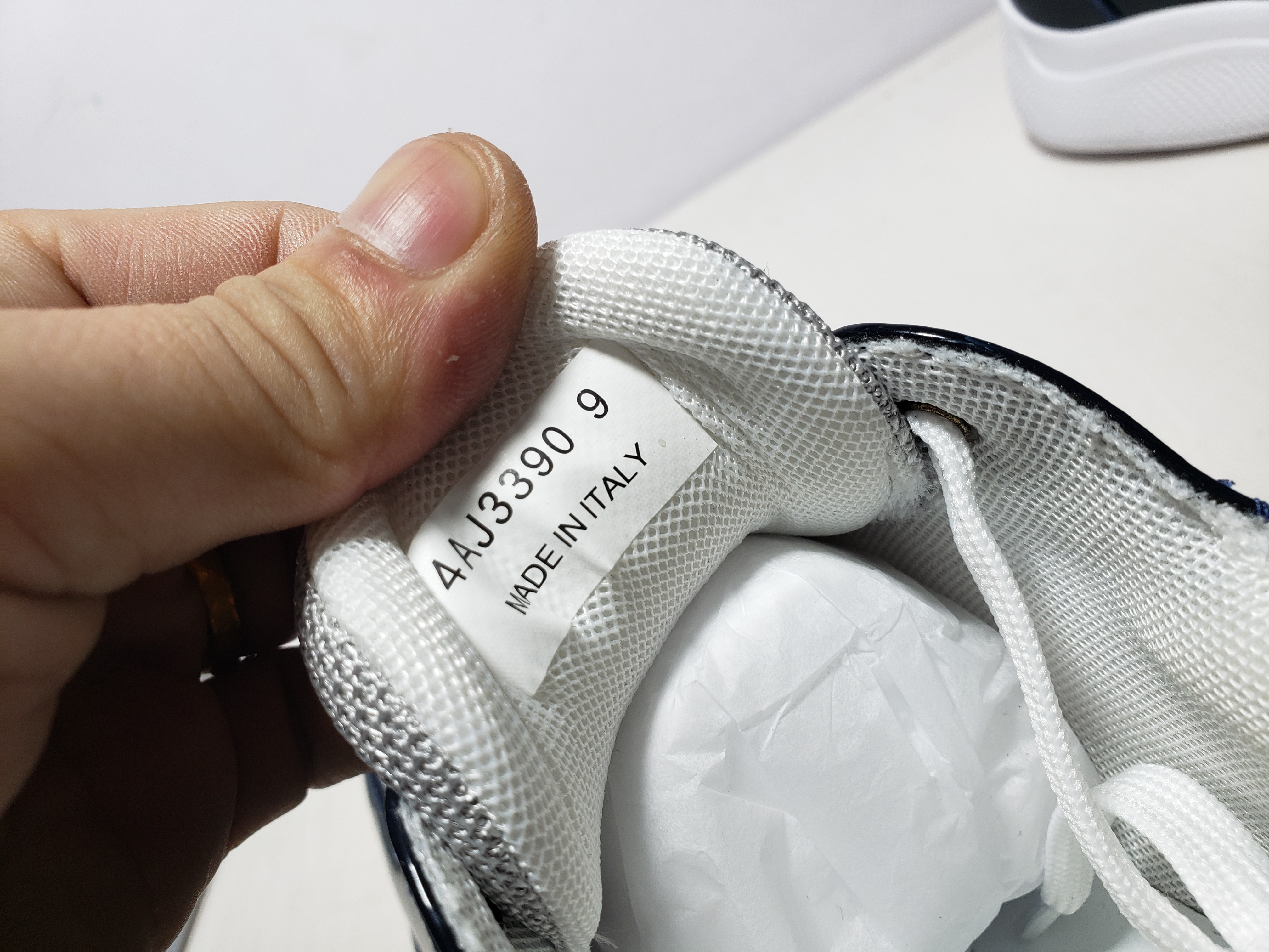 Replica Prada America's Cup low-top Sneakers Navy Blue