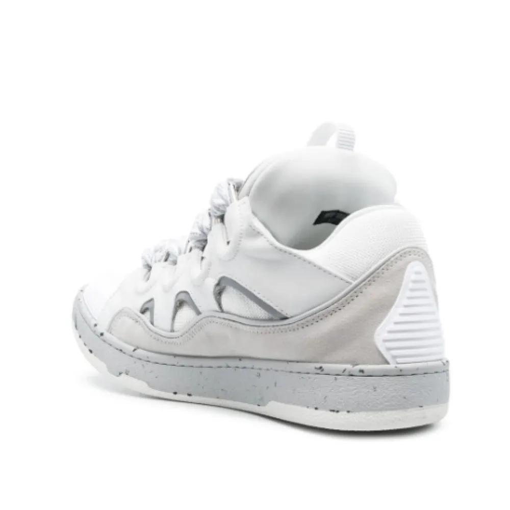 PKGoden Lanvin Curb Sneaker Grey White