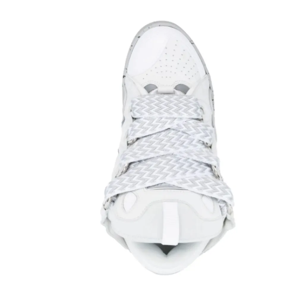 PKGoden Lanvin Curb Sneaker Grey White