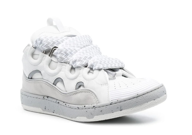 Lanvin Curb Sneaker Grey White