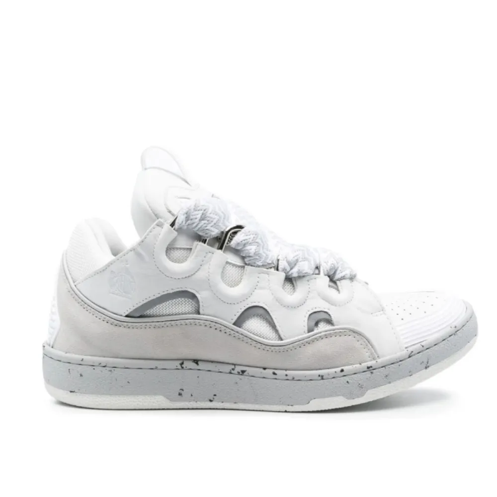 PKGoden Lanvin Curb Sneaker Grey White
