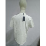 Prada three-dimensional laminated letter short sleeve white T-Shirts