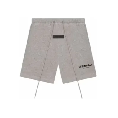 Fear of God Essentials Sweatshort (SS22) Dark Oatmeal 01