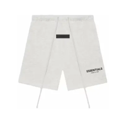 Fear of God Essentials Sweatshort (SS22) Fear of God Essentials Light Oatmeal  01