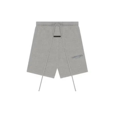 Fear of God Essentials Sweatshort Dark Heather Oatmeal 01