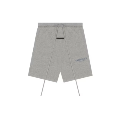 Fear of God Essentials Sweatshort Dark Heather Oatmeal 01