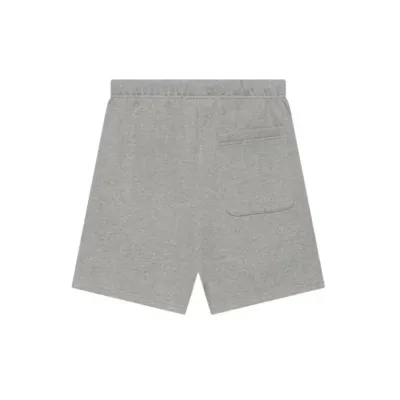 Fear of God Essentials Sweatshort Dark Heather Oatmeal 02
