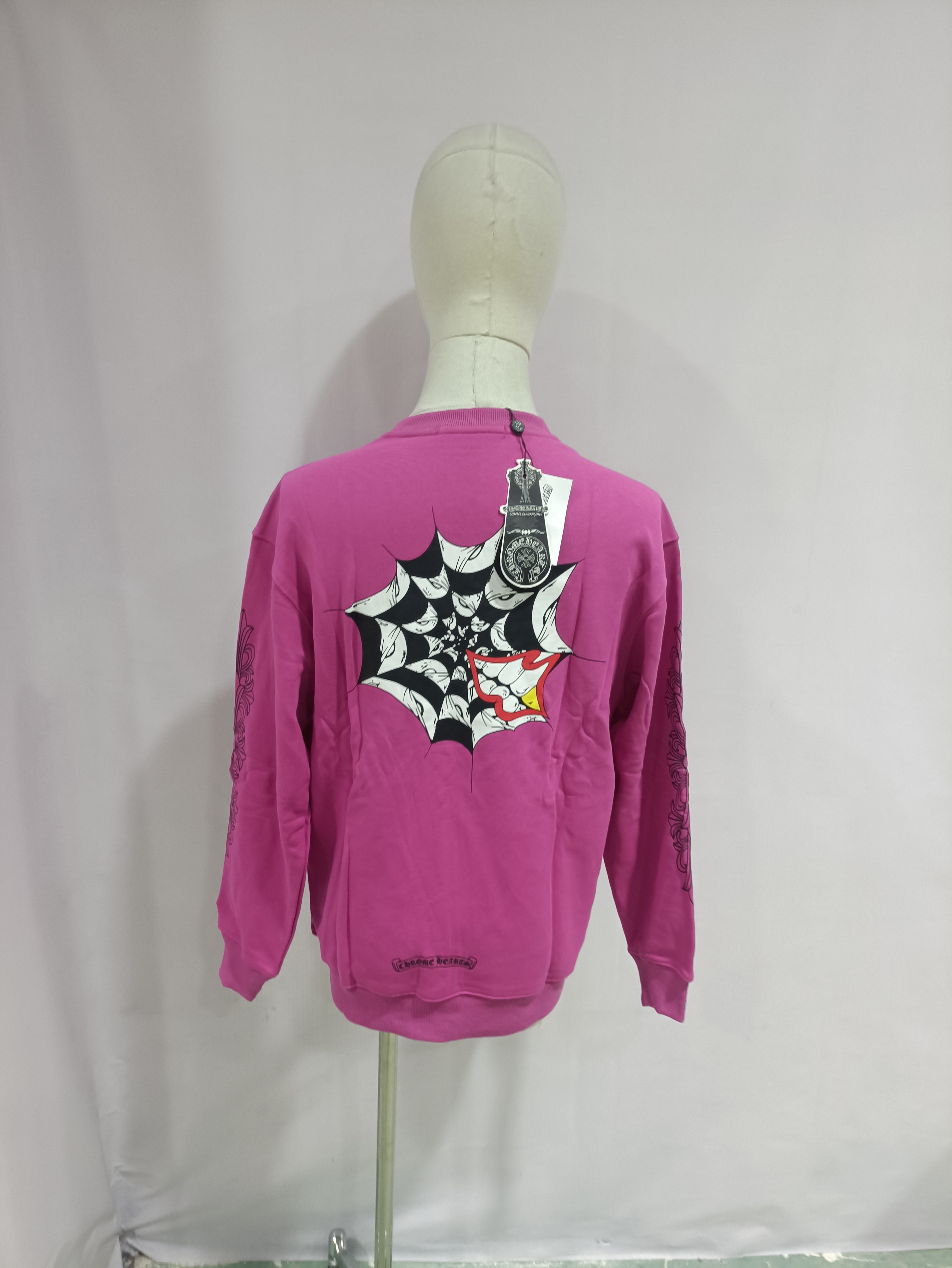 CHROME HEART Hoodies Pink,8103