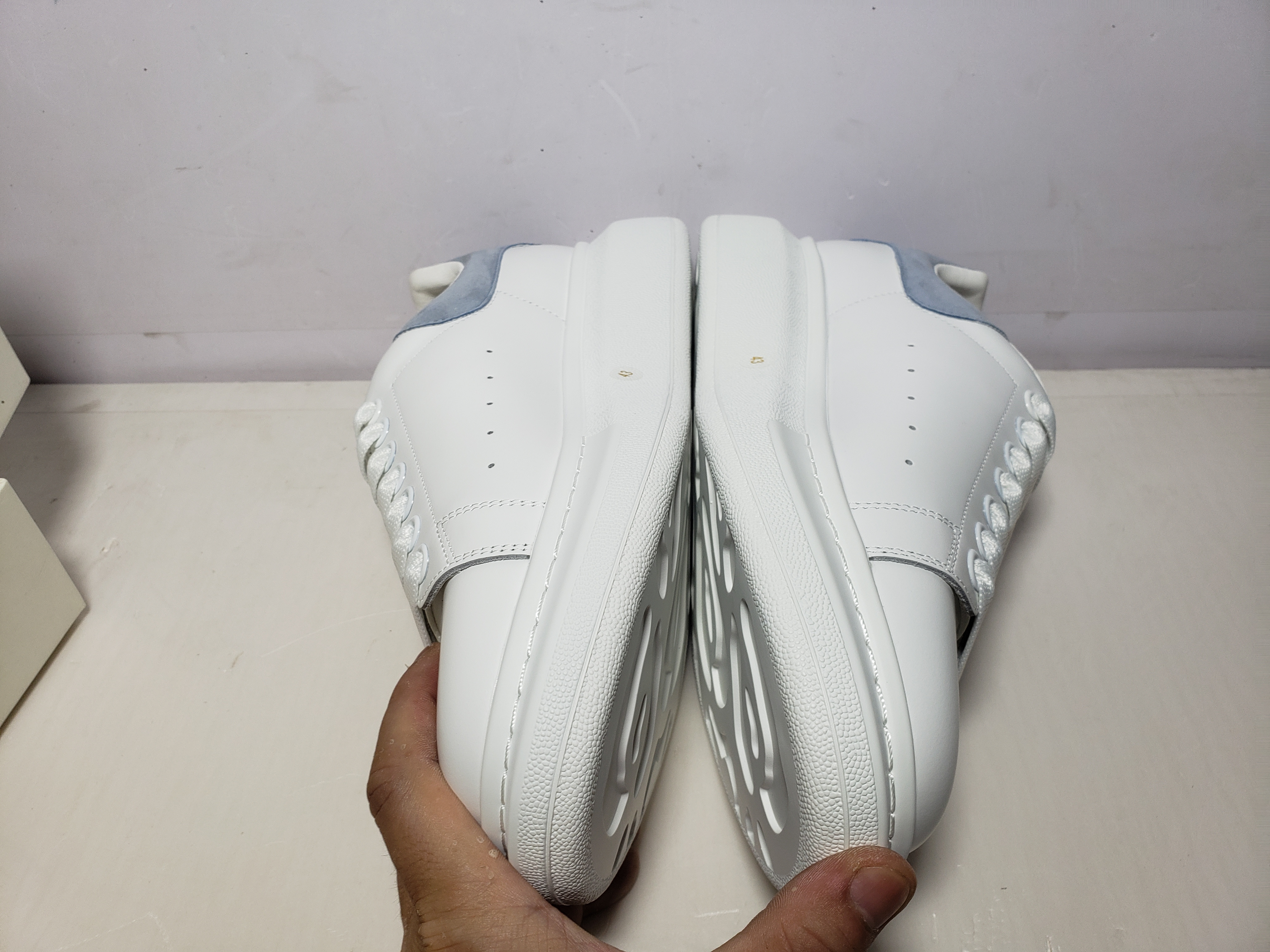 Replica Alexander McQueen Sneaker Haze Blue