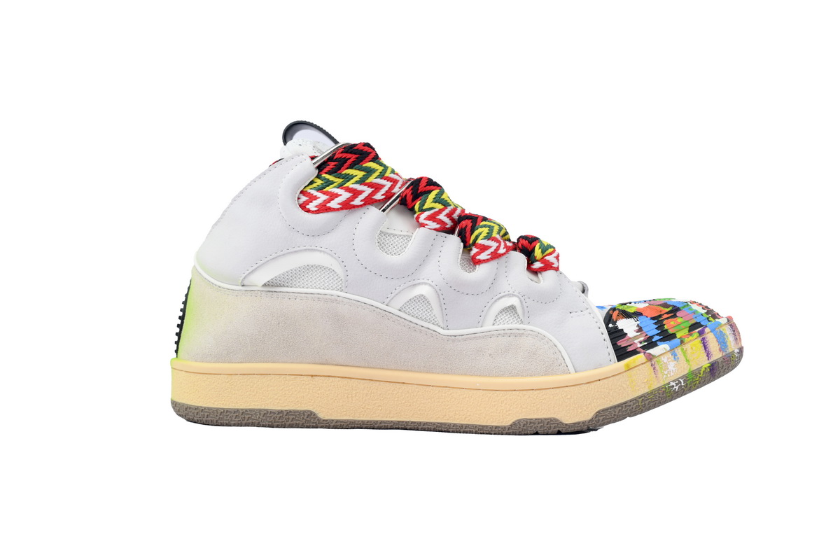 PKGoden Lanvin Leather Curb Gallery Dept White/Multicolor