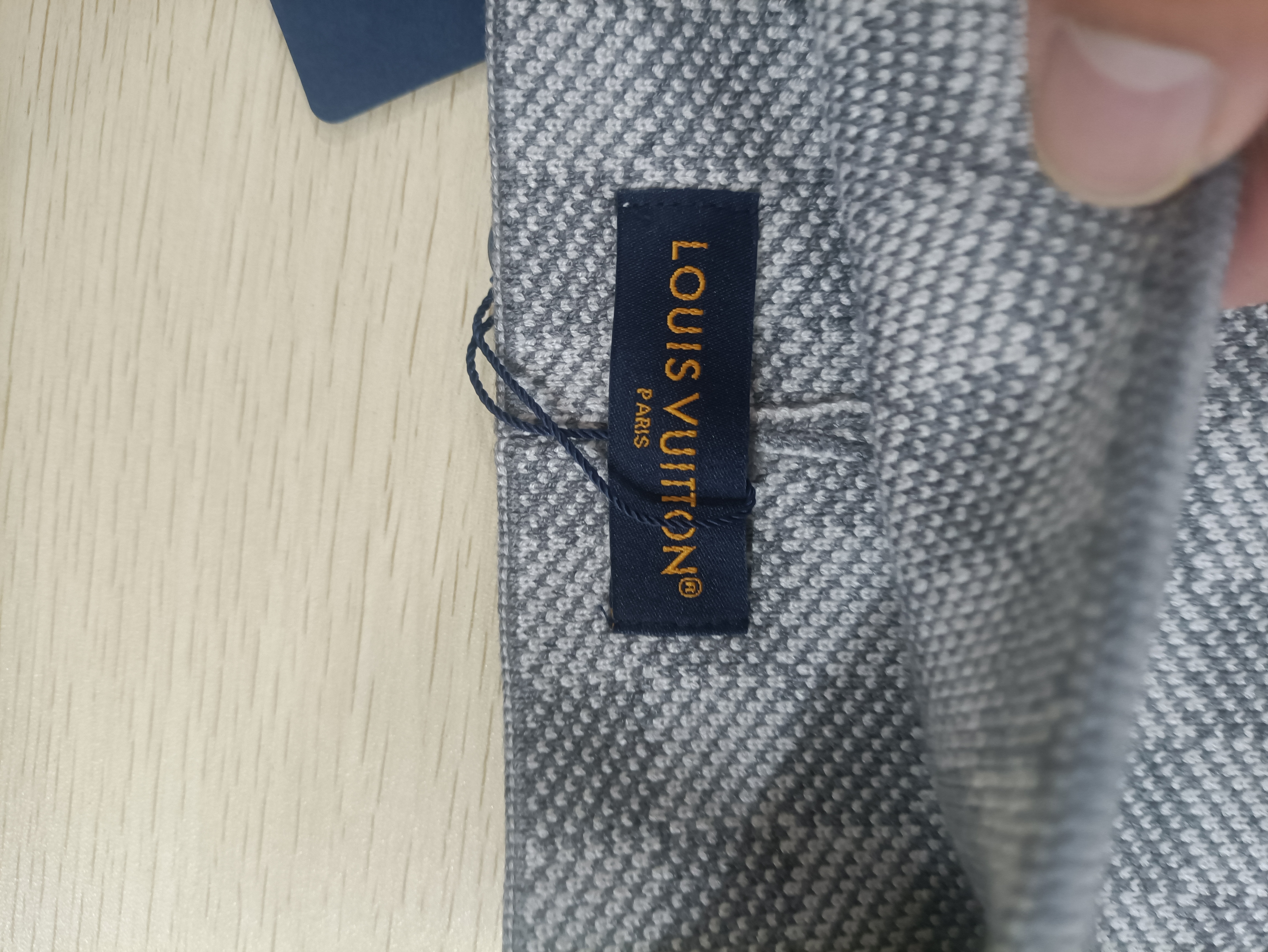 Louis Vuitton Wool Hat Beanie Grey