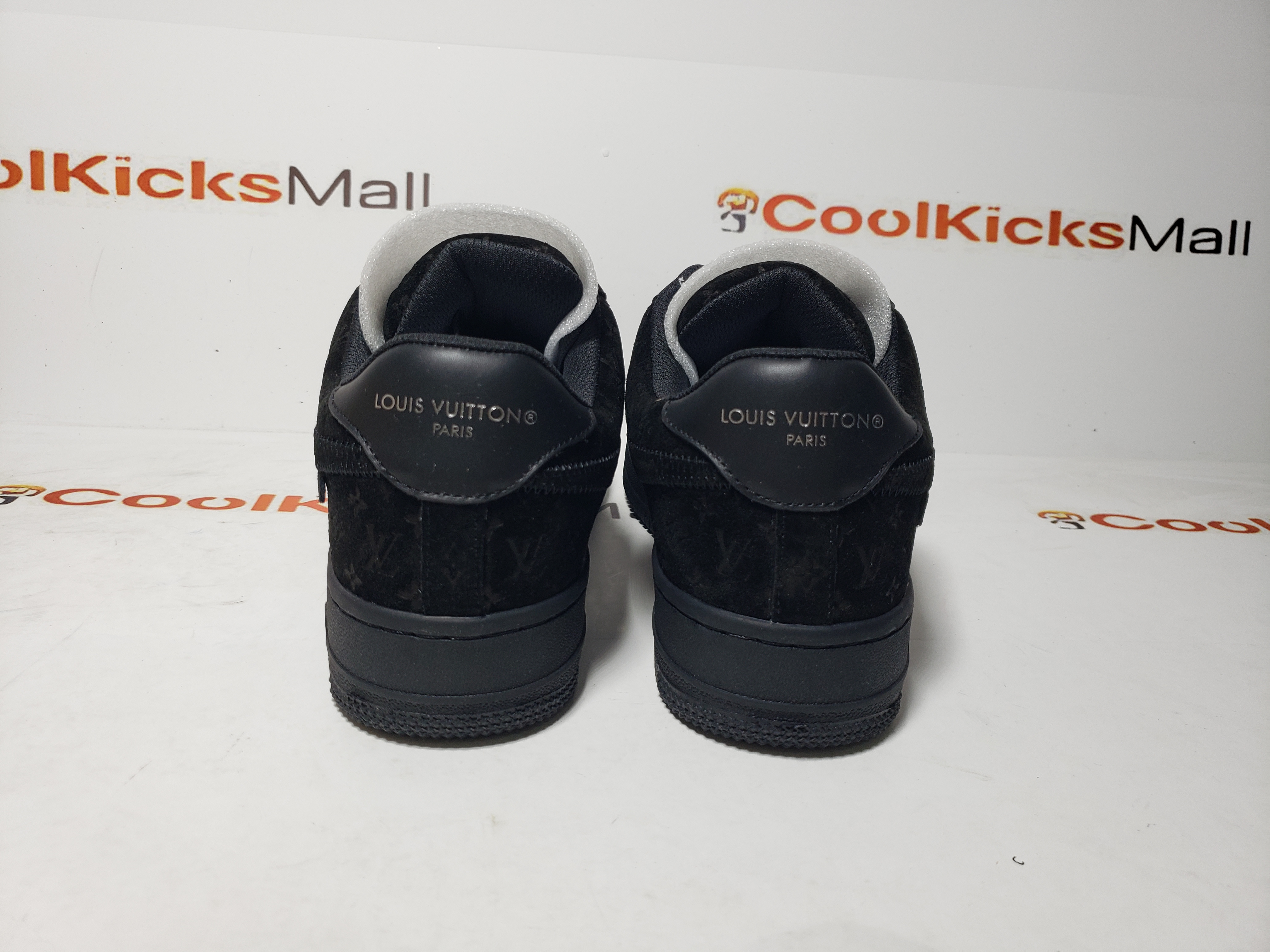 replica Louis Vuitton Nike Air Force 1 Low By Virgil Abloh Black