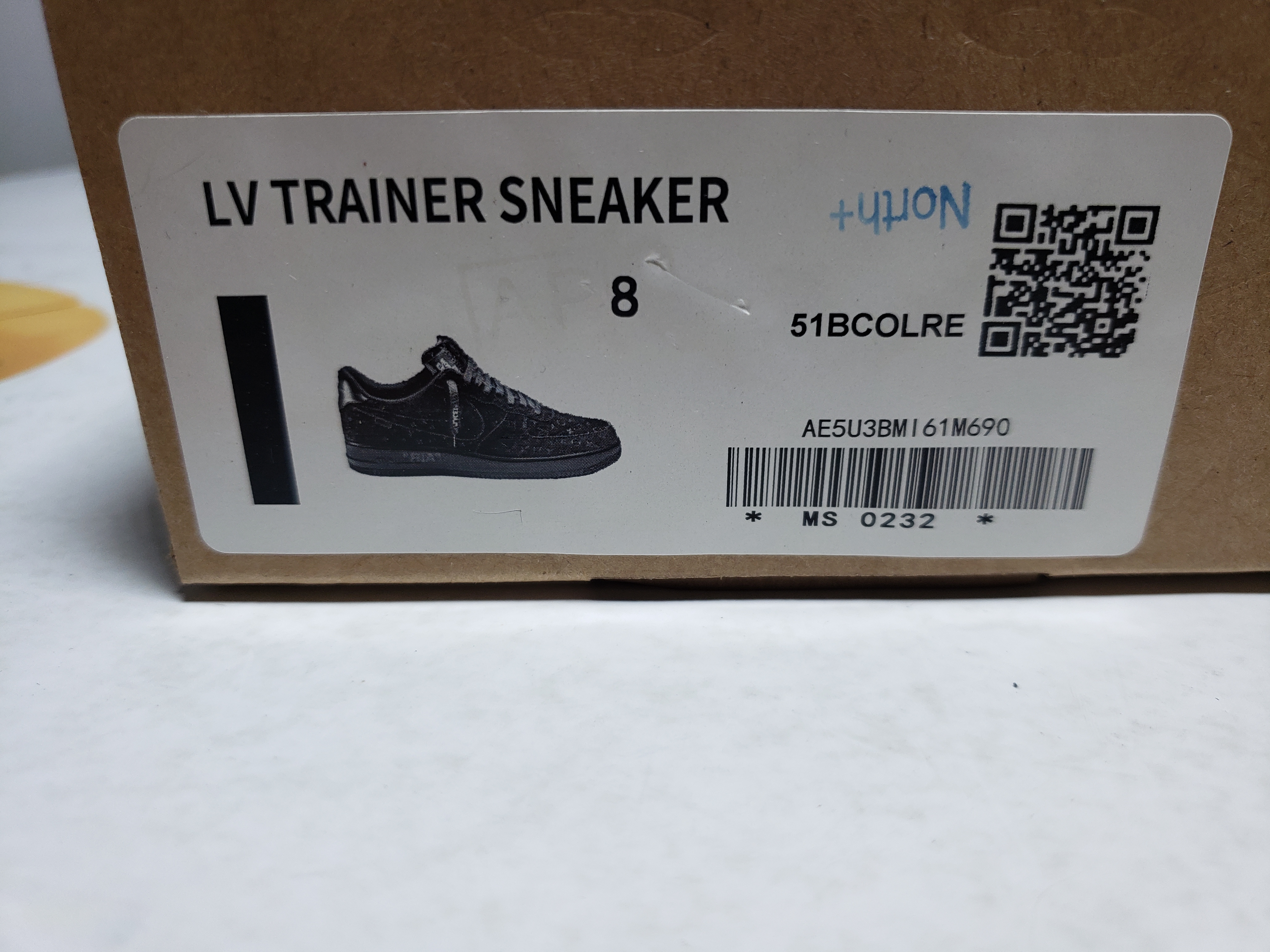replica Louis Vuitton Nike Air Force 1 Low By Virgil Abloh Black