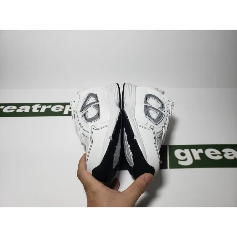 Replica Dior Light Grey B30 Sneakers White ,3SN279ZND-H000