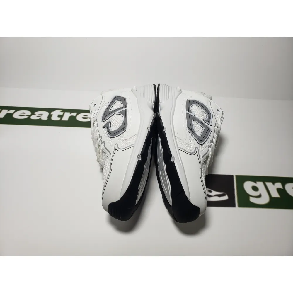Replica Dior Light Grey B30 Sneakers White ,3SN279ZND-H000