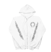 Chrome Hearts hoodies Floral Cross hoodie White