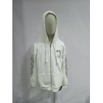 Chrome Hearts hoodies Floral Cross hoodie White