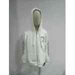 Chrome Hearts hoodies Floral Cross hoodie White