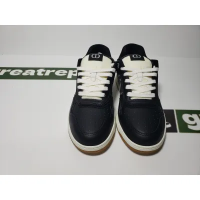 Replica Dior B27 Printed Board Shoes Low Black  02