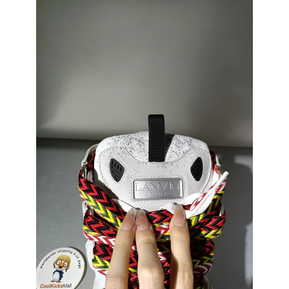 PKGoden Lanvin Leather Curb Gallery Dept White/Multicolor