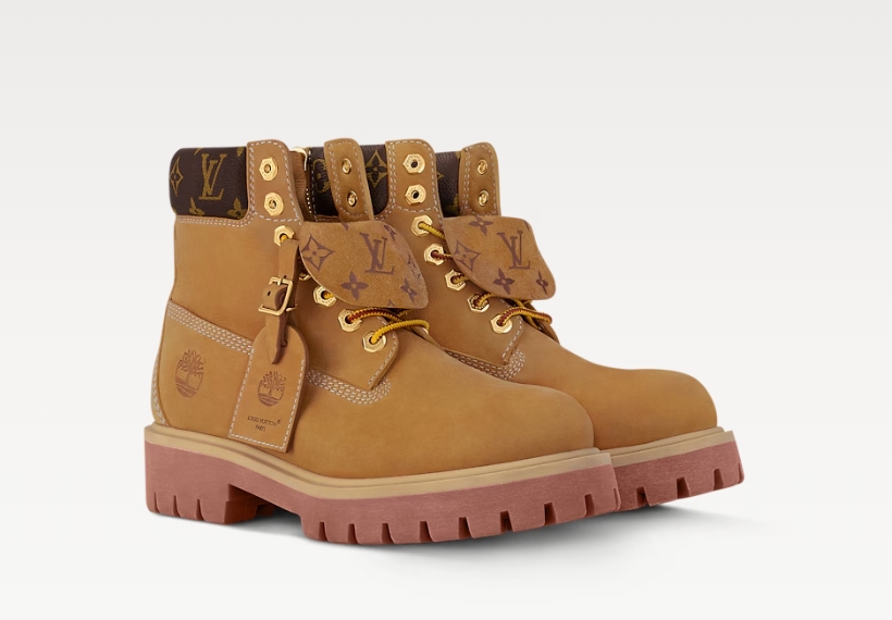 LV x Timberland ankle boots 
