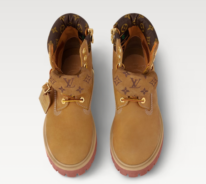 LV x Timberland ankle boots 