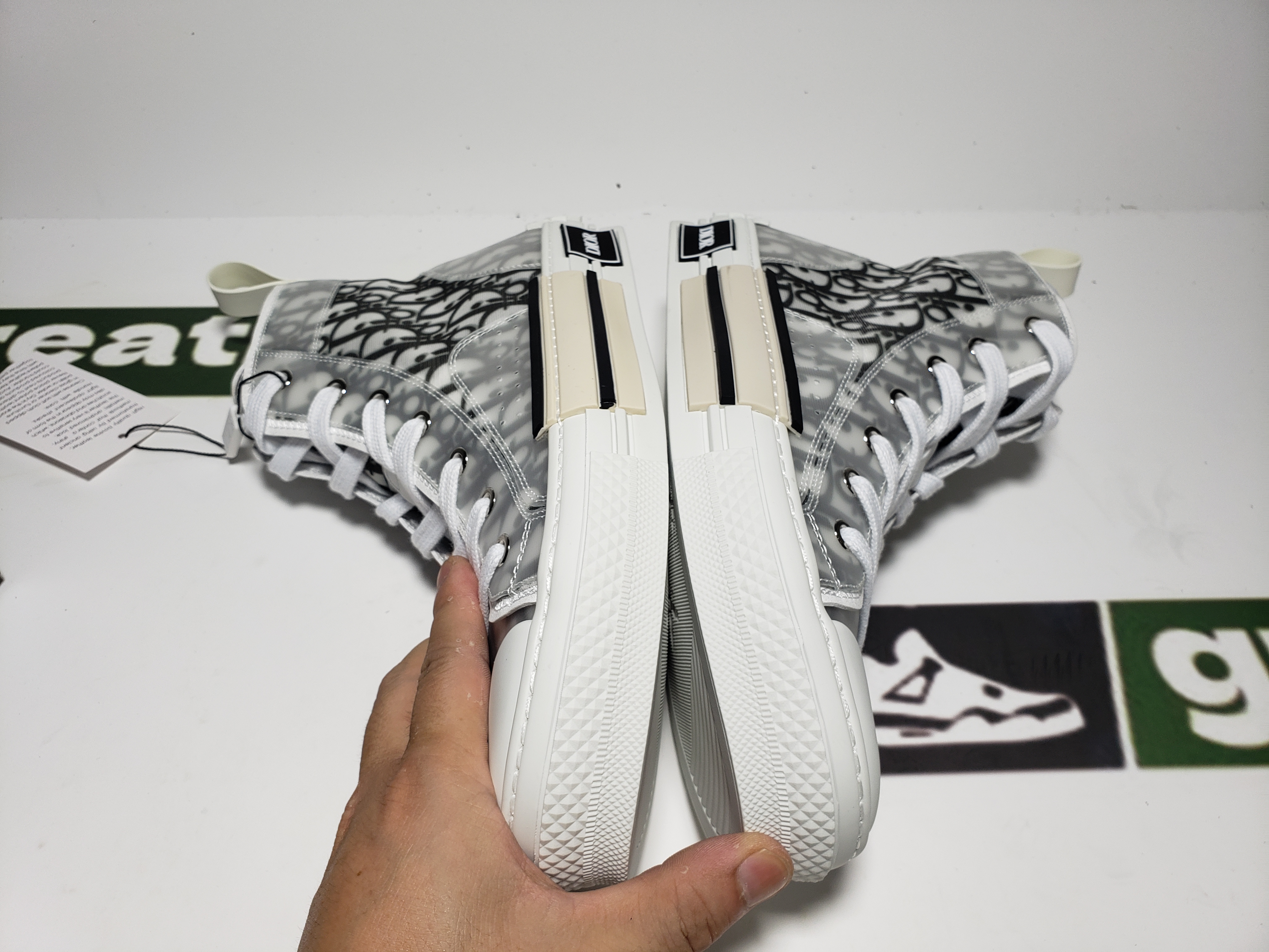 Replica Replica Dior B23 High Top Logo Oblique,3SH118YJP_H069 / 3SH118YJPT00480H069