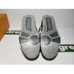 Replica Louis Vuitton LV Skate Sneaker Grey White