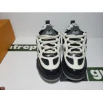 Replica Louis Vuitton LV Skate Sneaker Grey White