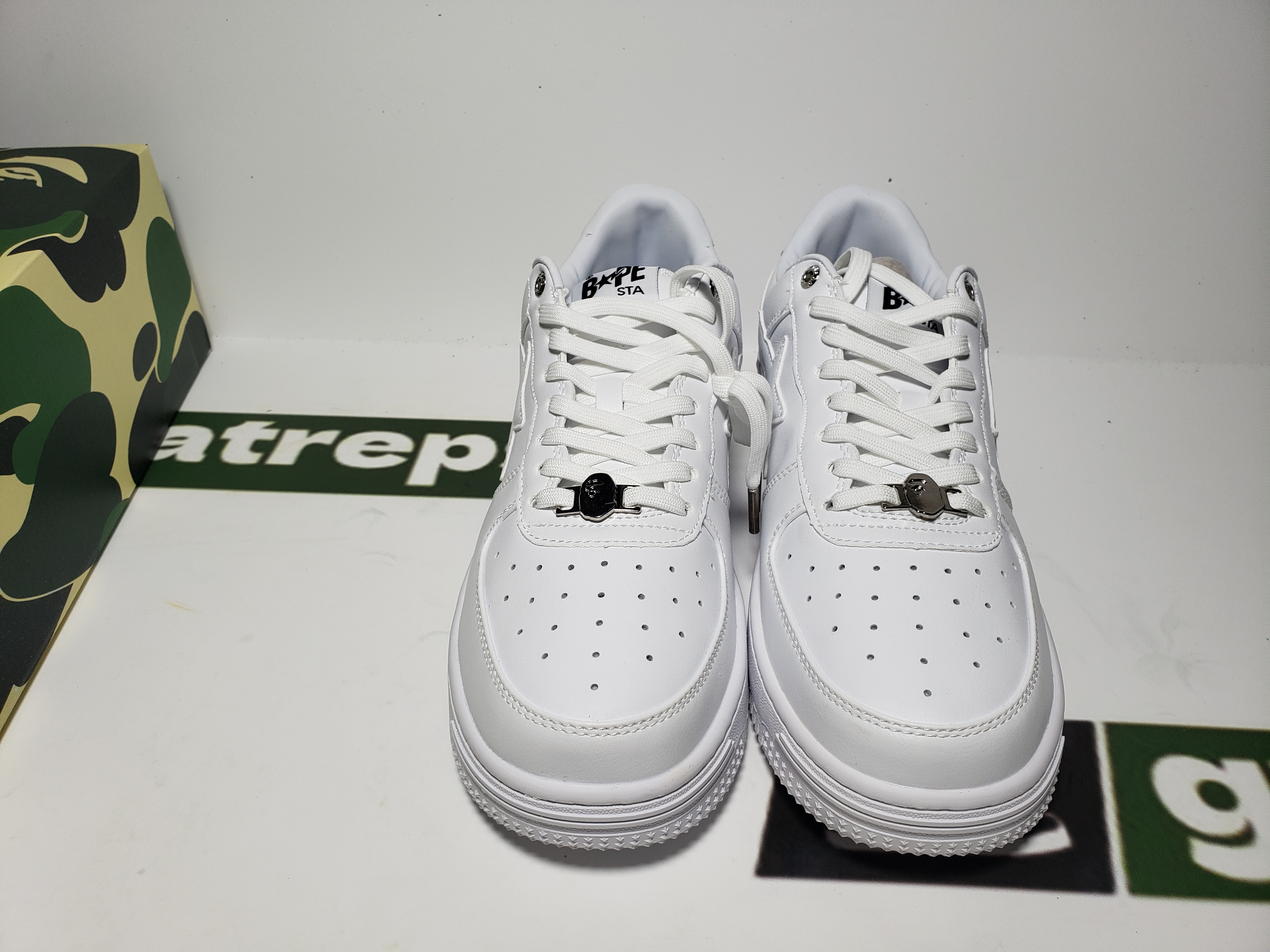 G5 A Bathing Ape Bape Sta Low White, 1H70-191-006