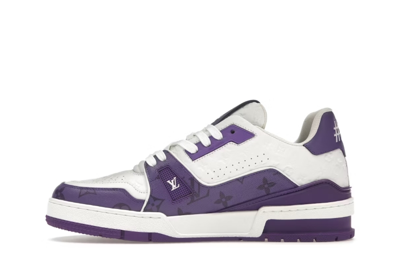 Replica Louis Vuitton Trainer Monogram Purple