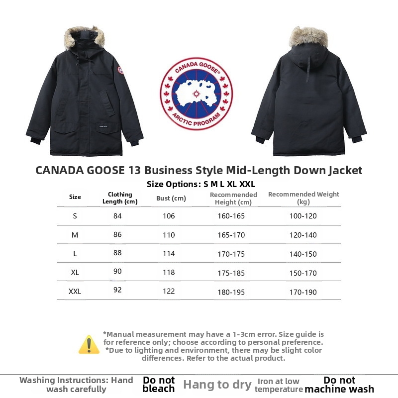Canada Goose 13 Business-Style Mid-Length Down Jackets