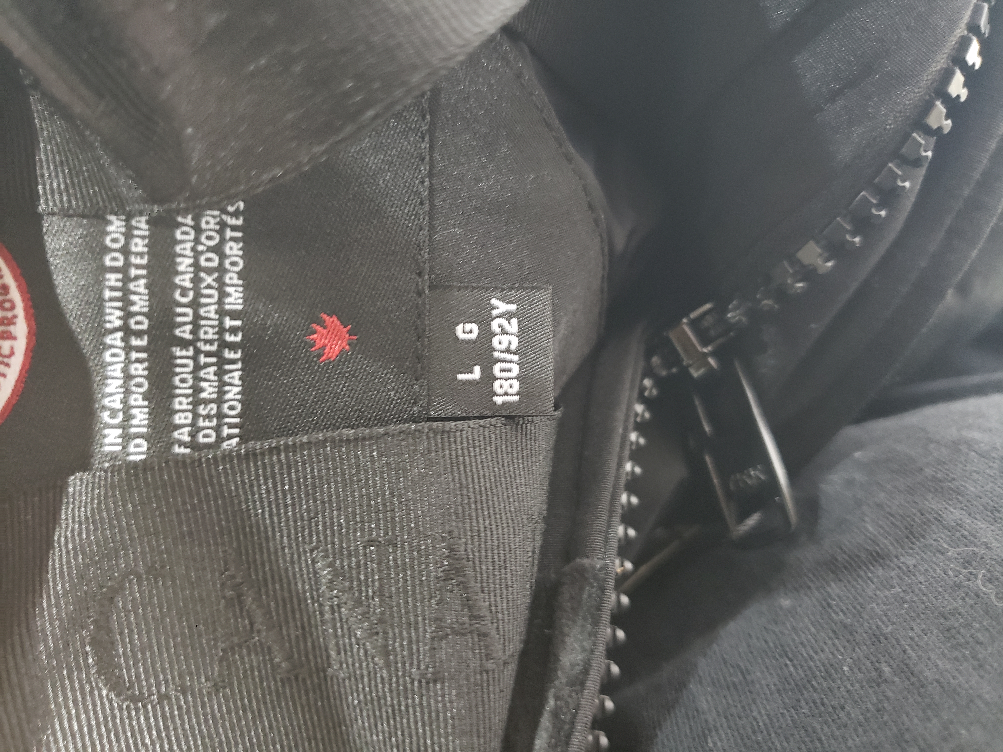 Replica Canada Goose Wyndham Parka Black Down Jacket