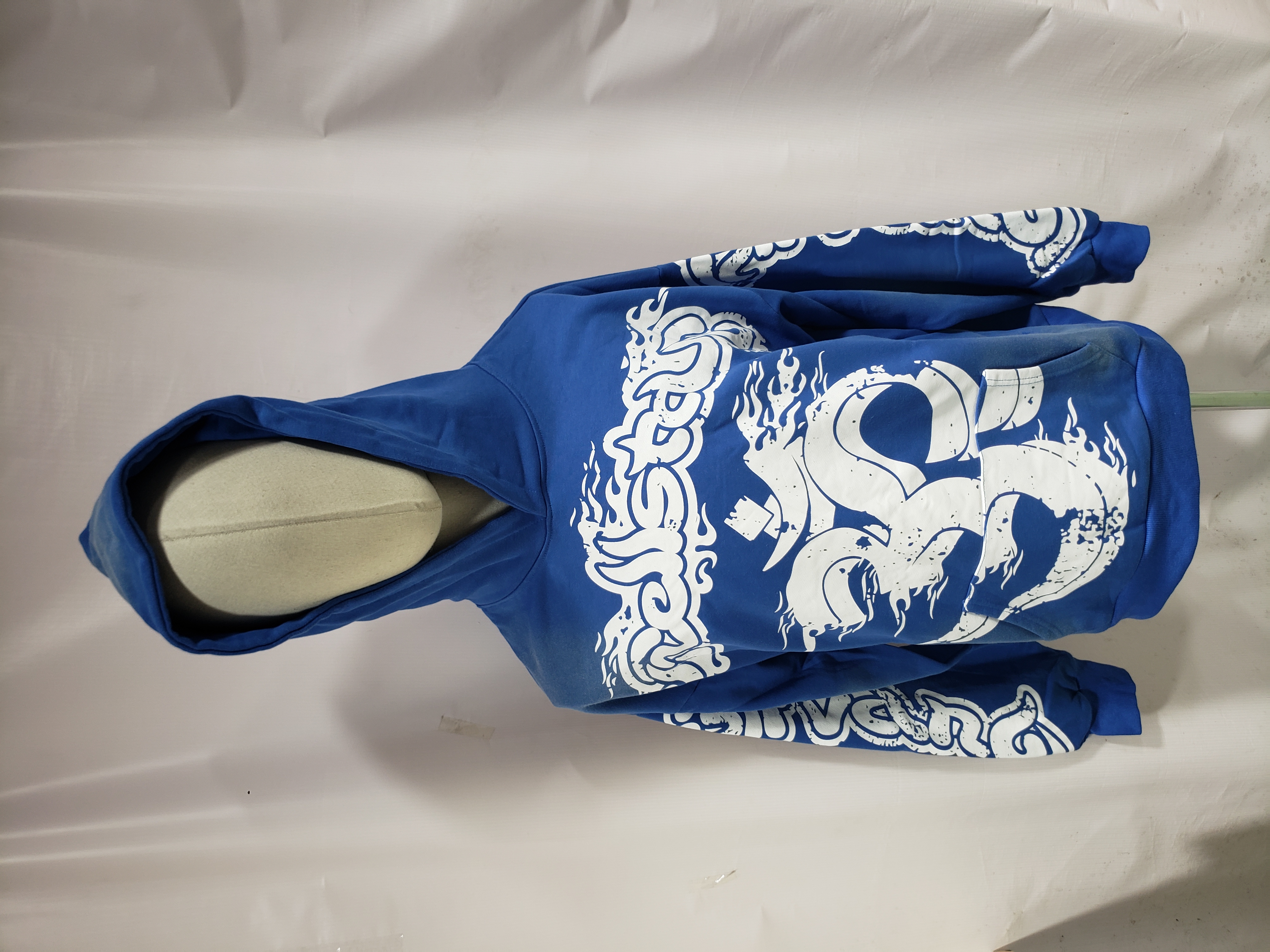 Hellstar Blue Hoodie Pullovers Casual