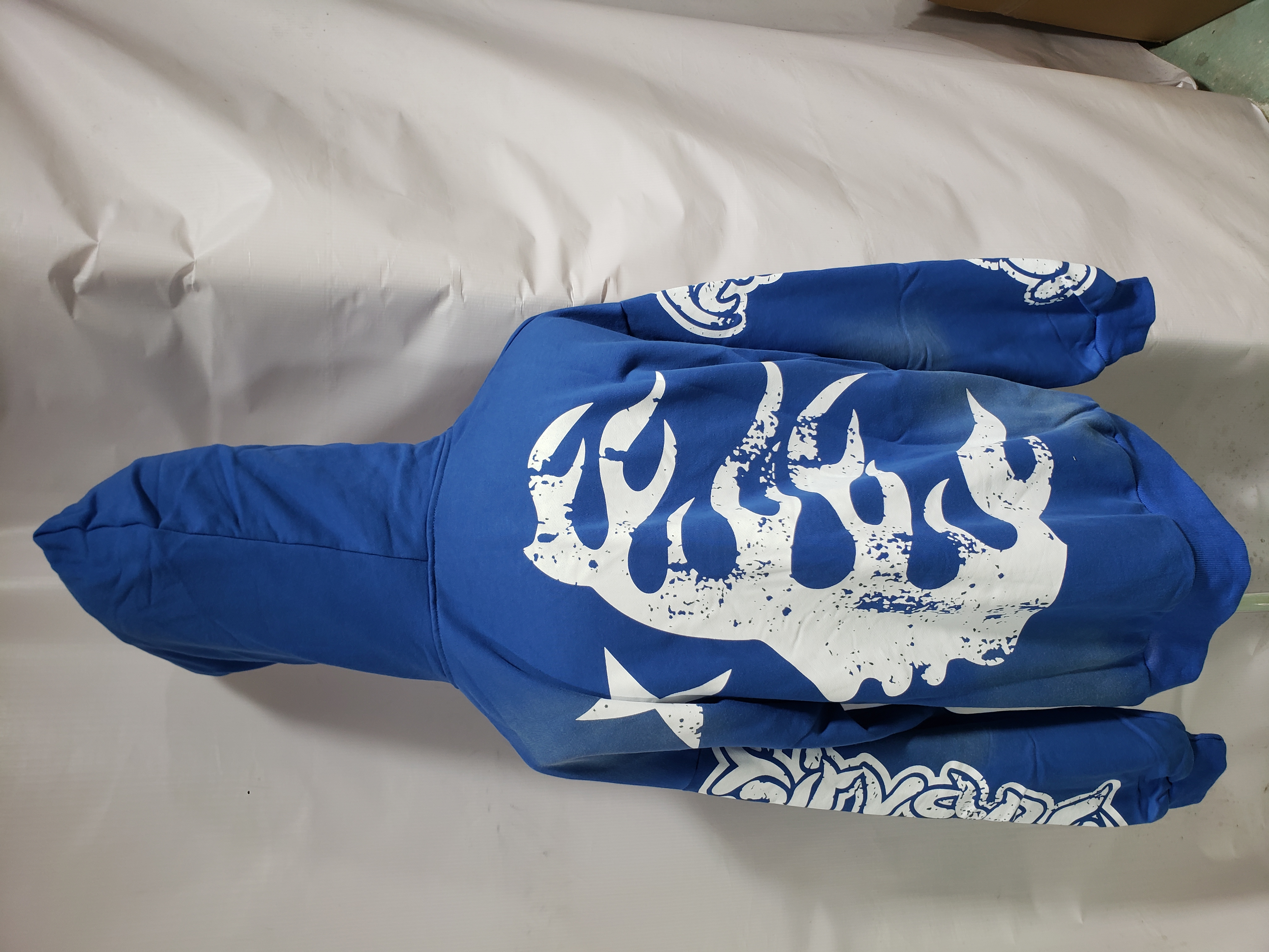 Hellstar Blue Hoodie Pullovers Casual