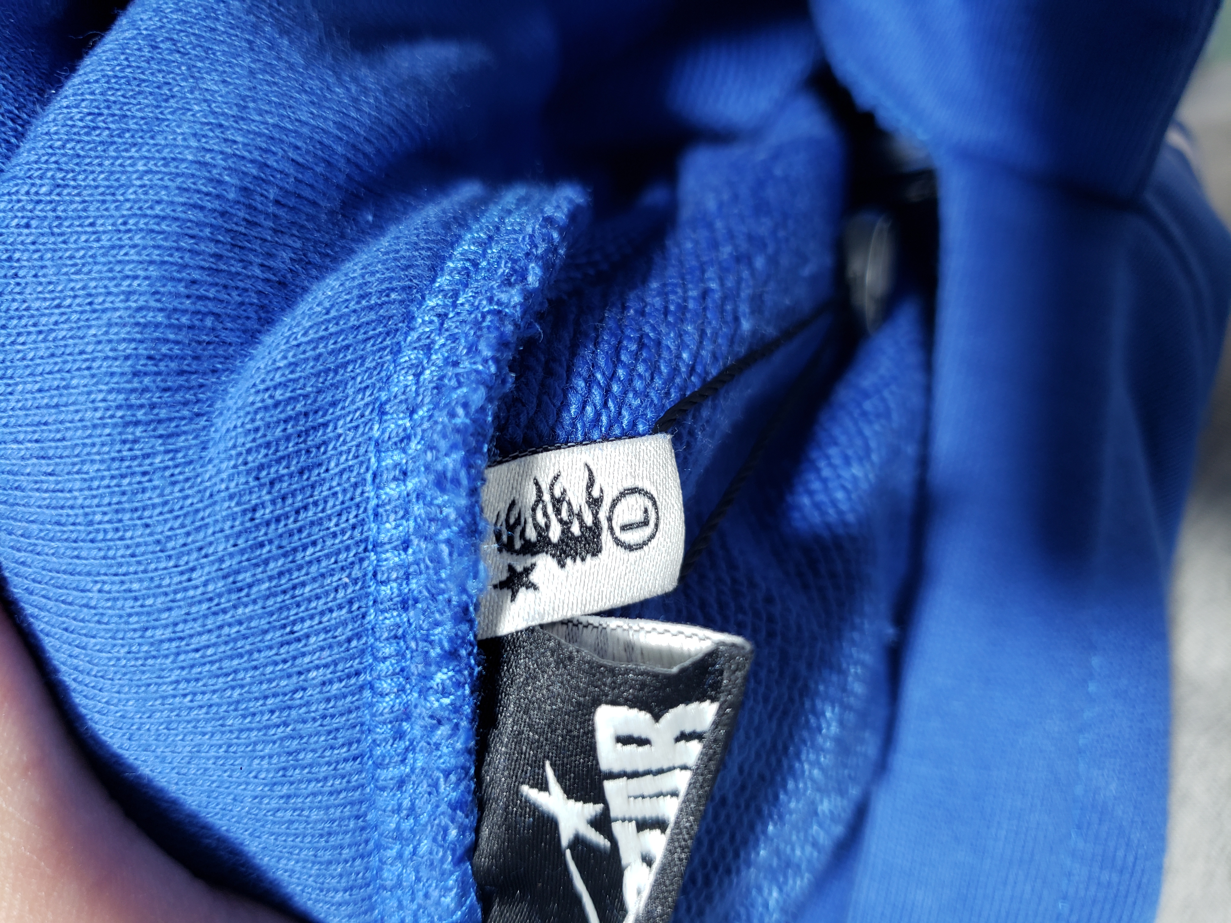 Hellstar Blue Hoodie Pullovers Casual