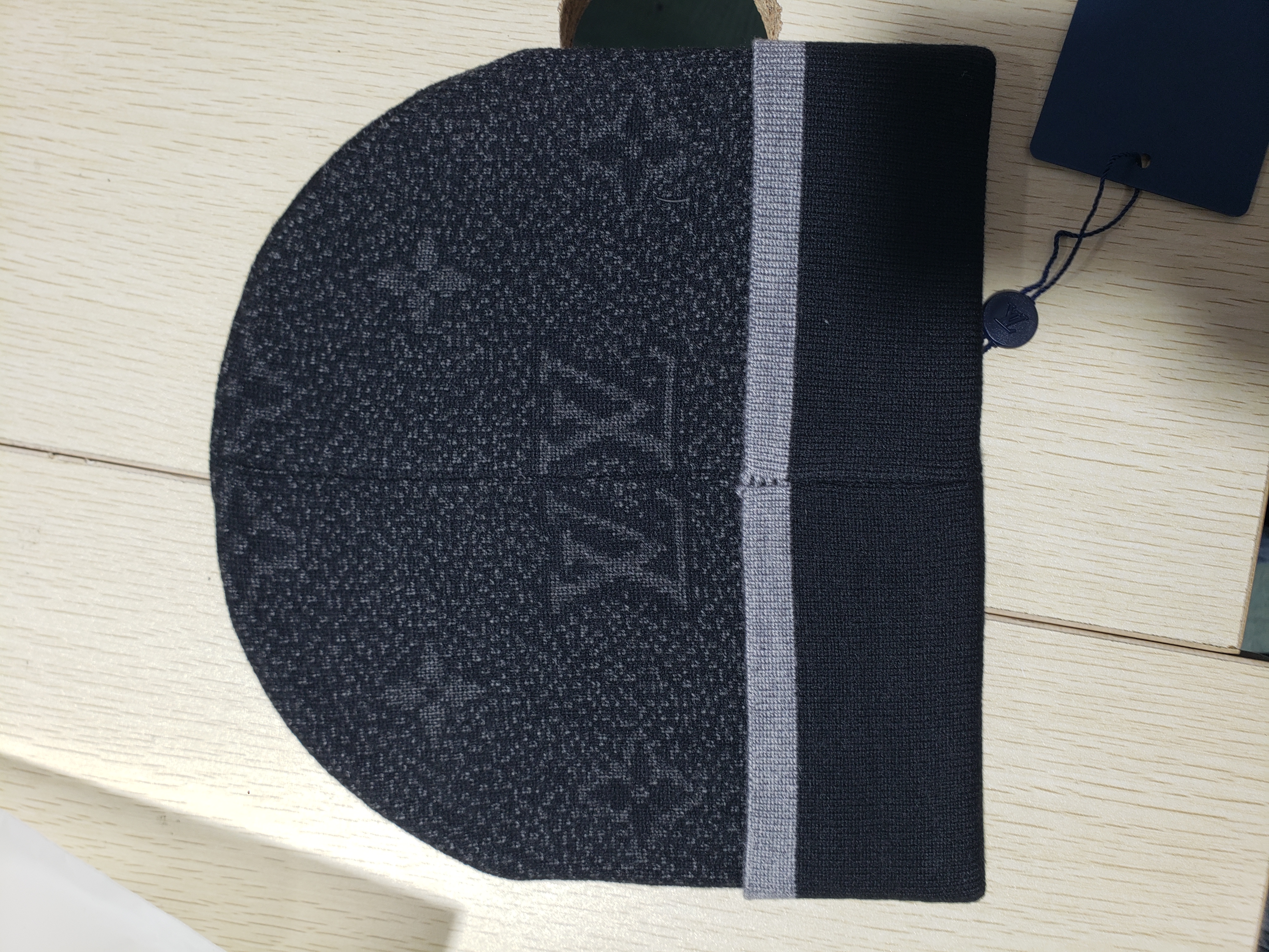Louis Vuitton Hat Beanie Black