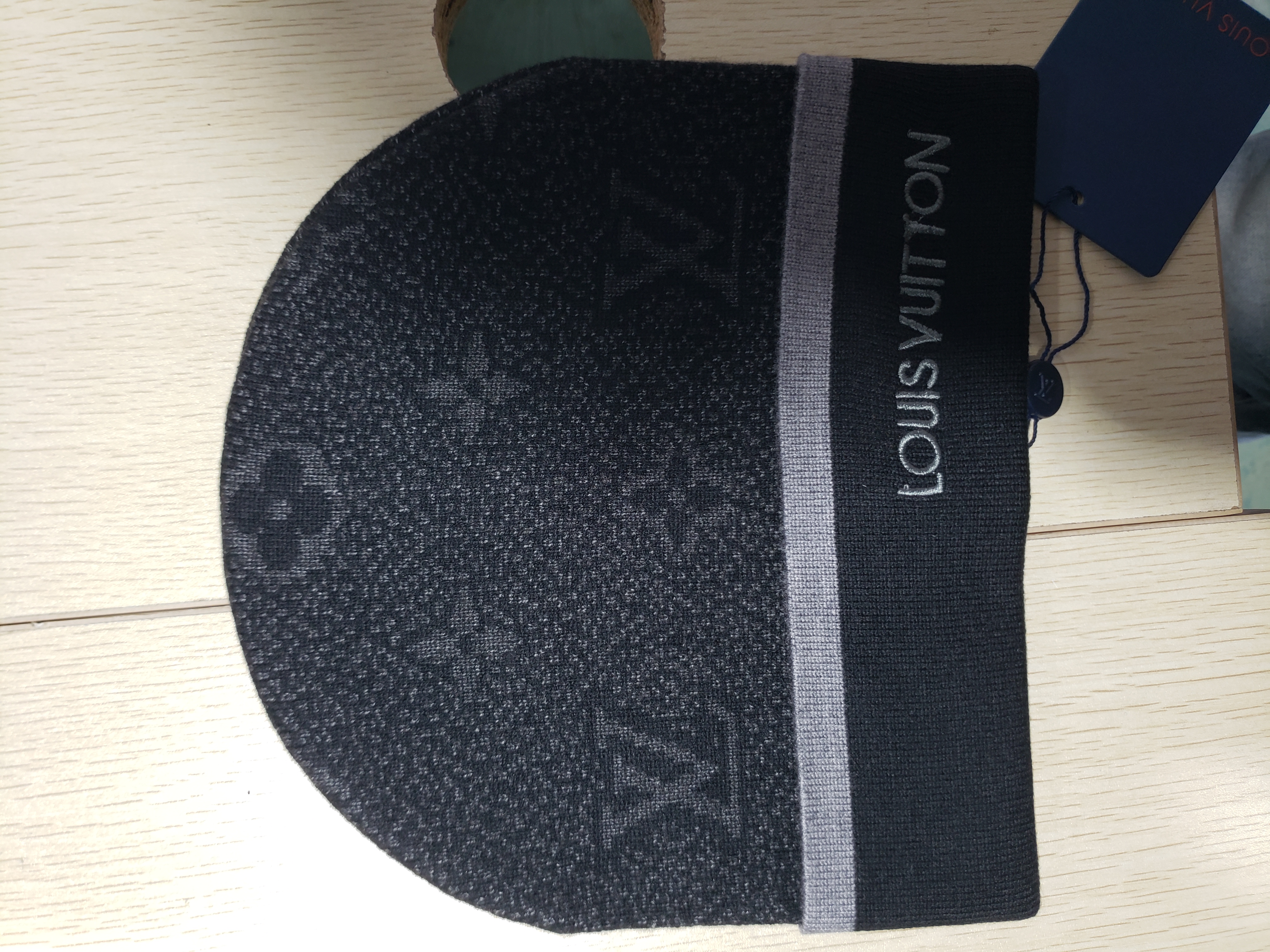 Louis Vuitton Hat Beanie Black
