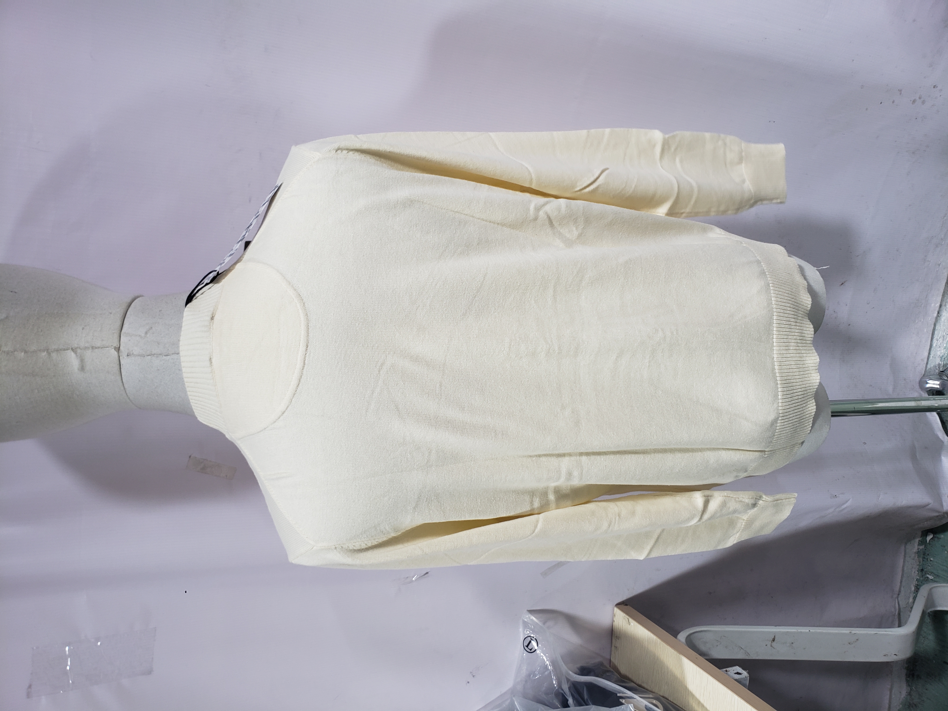 Jordan Dior joint logo jacquard sweater 1