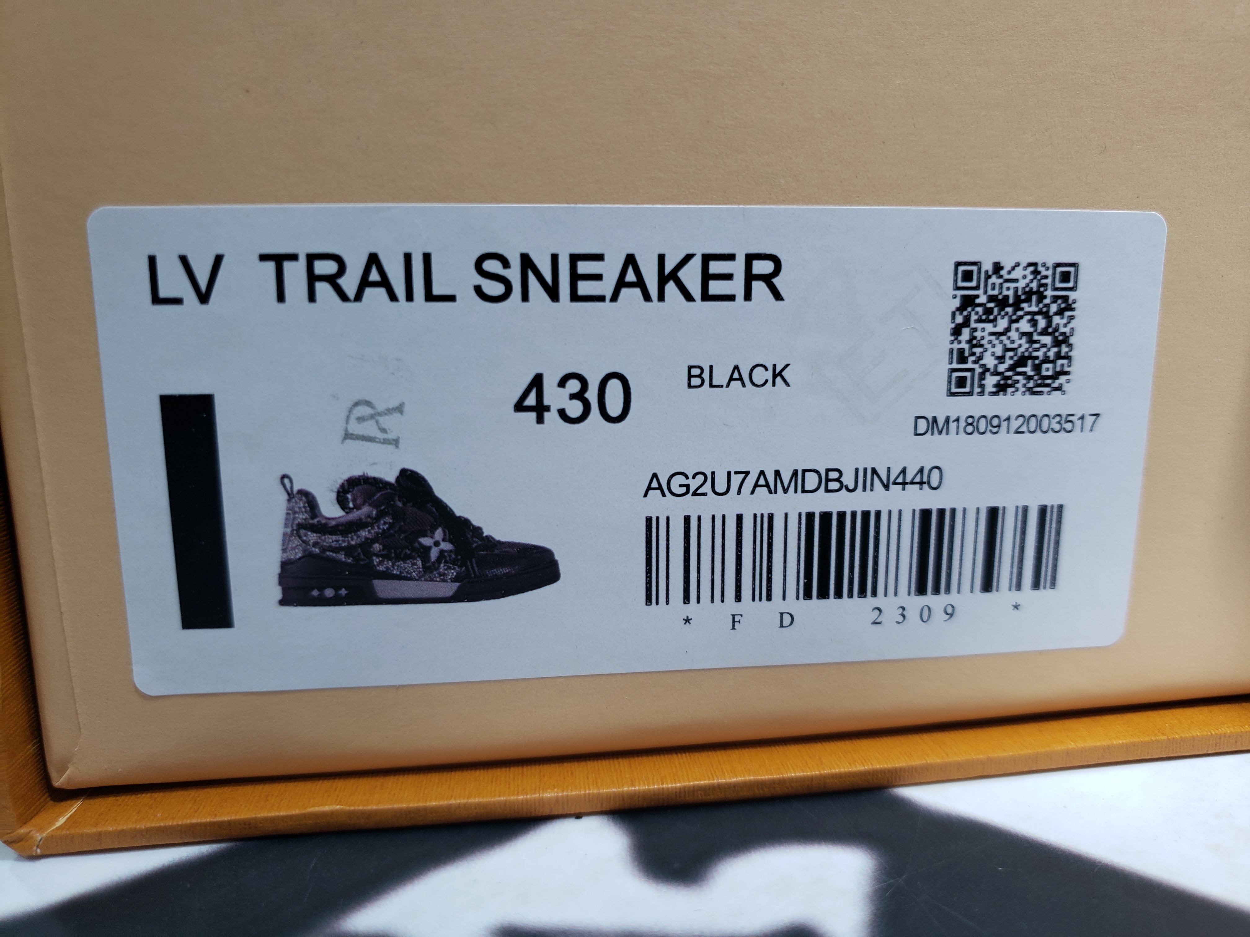 Louis Vuitton Skate Trainer Black Swarovski Monogran