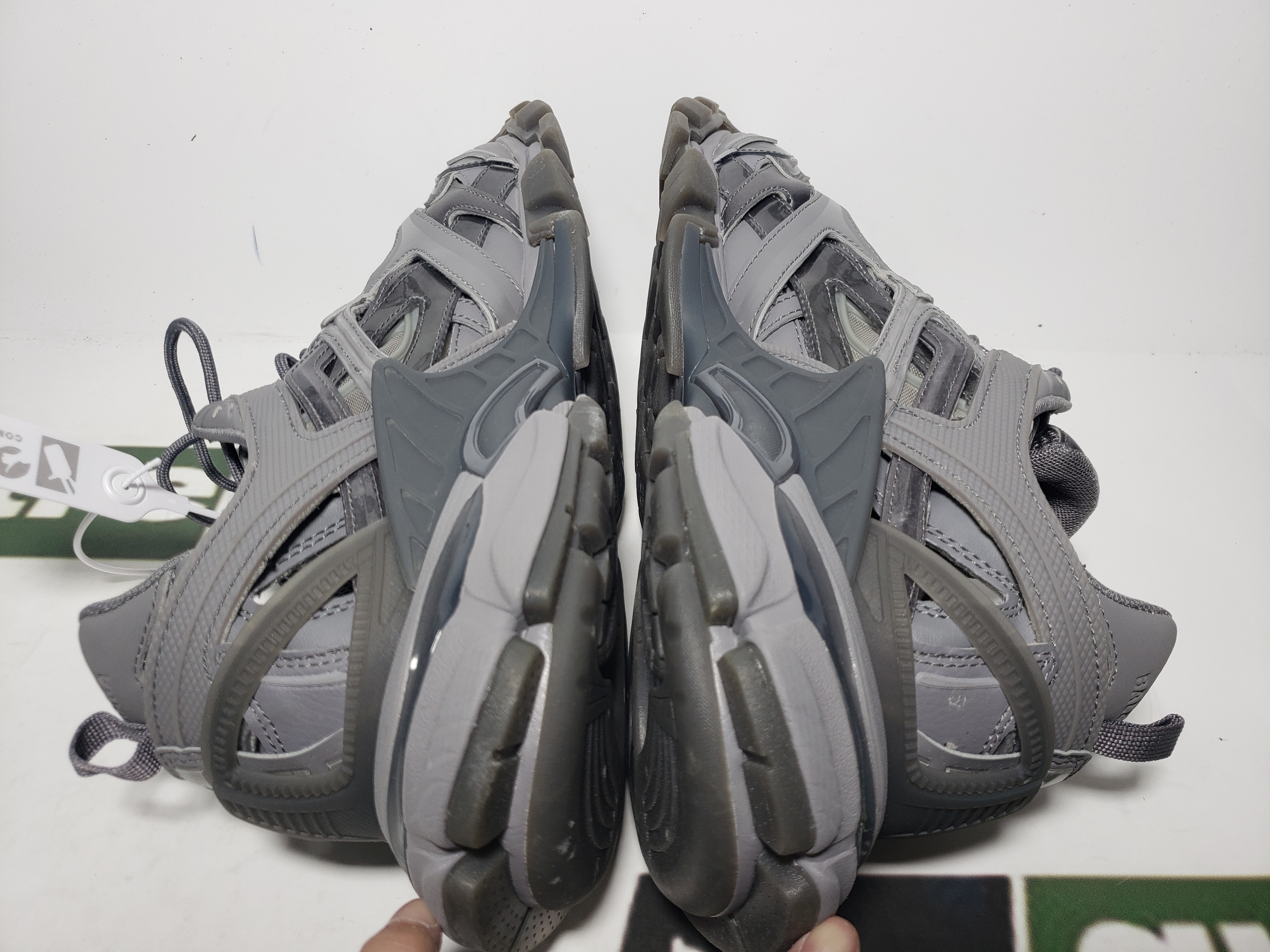 Replica Balenciaga Track 2 Sneaker Grey,668822 W3CT1 1800