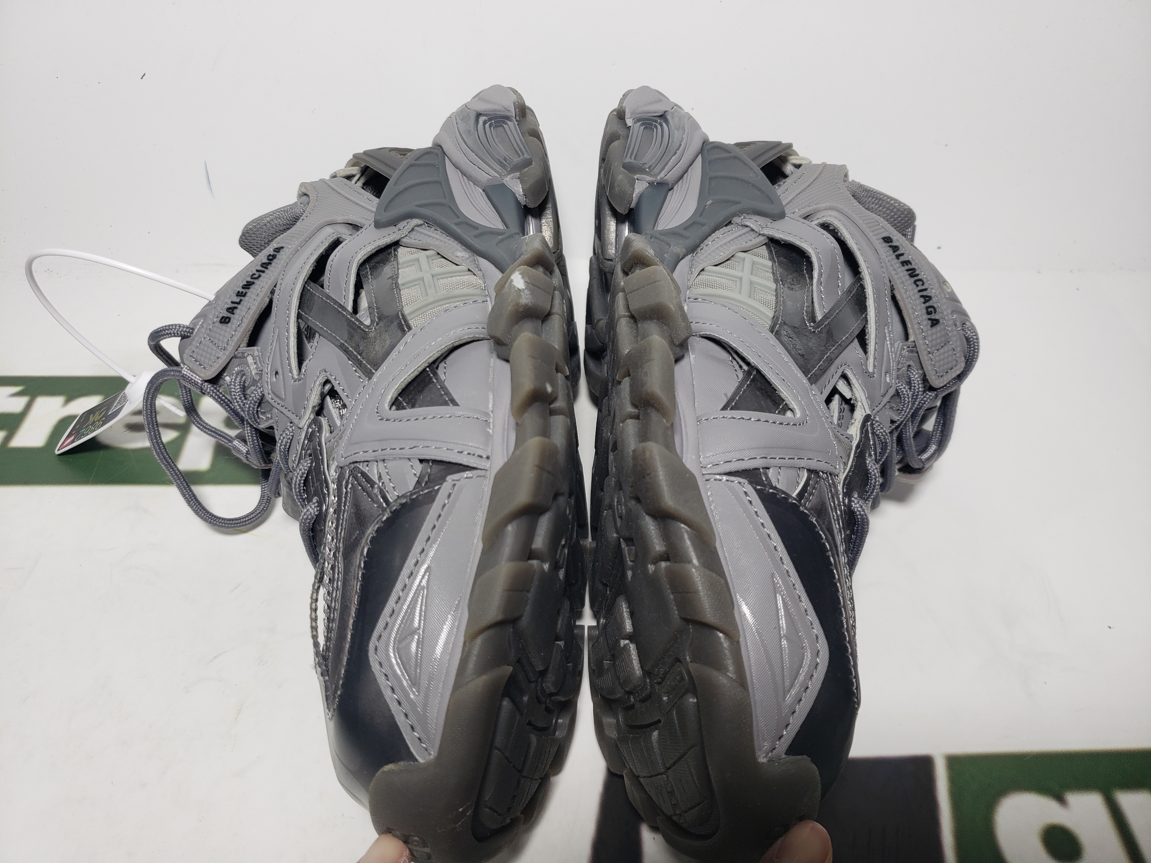 Replica Balenciaga Track 2 Sneaker Grey,668822 W3CT1 1800