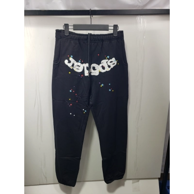 Sp5der Web Black Sweatpants 02