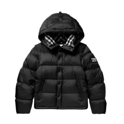 Burberry Hooded Puffer Jacket with Hood 01
